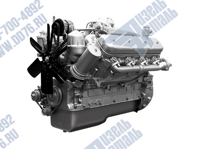 Картинка для Двигатель ЯМЗ 238Д без КП со сцеплением основной комплектации