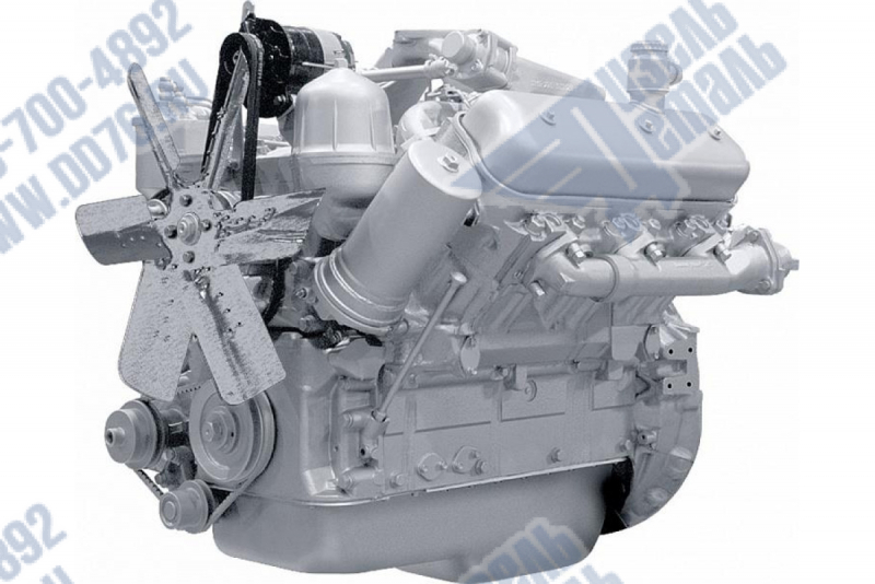 236Д-1000150 Двигатель ЯМЗ 236Д без КП со сцеплением 4 комплектации