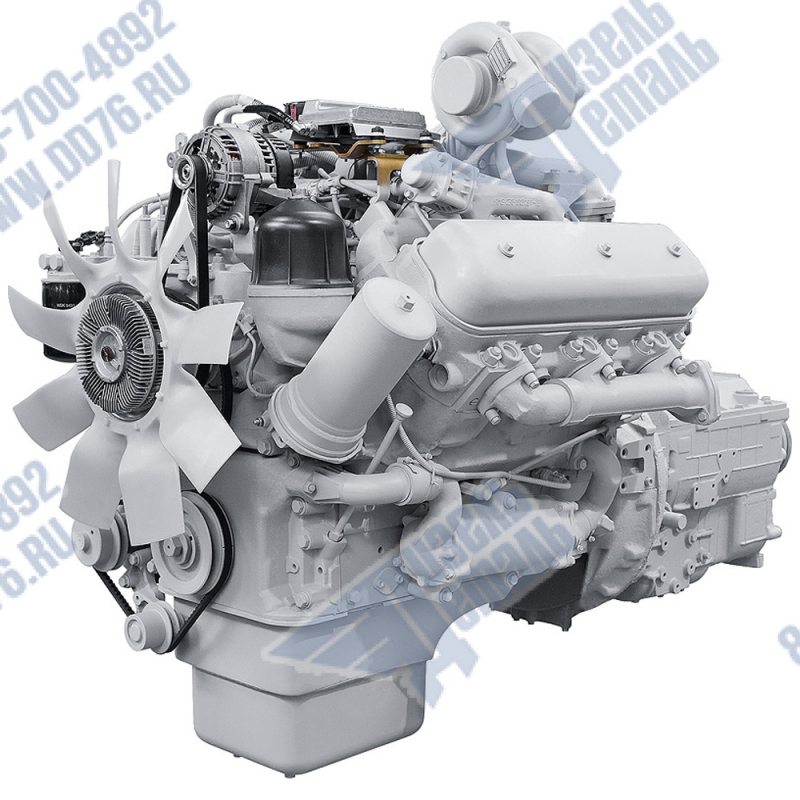 Картинка для Двигатель ЯМЗ 65654 без коробки передач и сцепления 6 комплектация