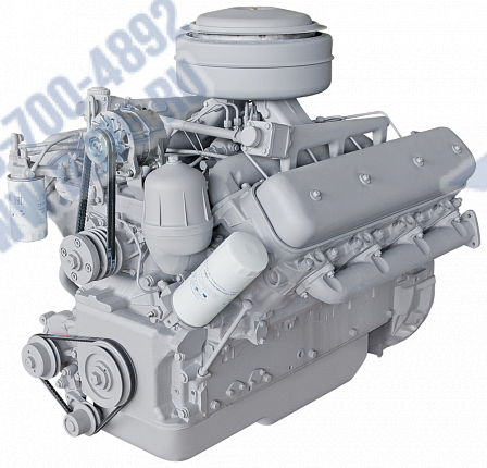 Картинка для Двигатель ЯМЗ 236М2 с КП 19 комплектации
